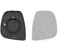 Cristal del espejo lateral derecha convexo 0906838 VAN WEZEL para CITROËN