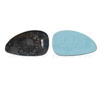 VAN WEZEL 0970838 Cristal de espejo retrovisor exterior tintado en azul convexo calefactable derecha Compatible con CITROËN C4 I LC C4 Coupé LA C4 I Sedán