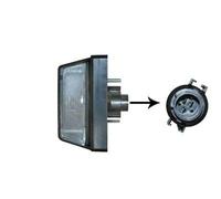 VAN WEZEL 2813919 Piloto de matrícula izquierda Compatible con IVECO Daily VI Furgón, FIAT DUCATO Caja/Chasis 244