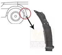 VAN WEZEL 3077653 Guardabarros para VW CRAFTER 30-35 Bus (2E)