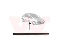 VAN WEZEL 4040404 Listón embellecedor/protector puerta Delante, derecha negro