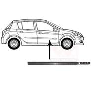 VAN WEZEL 4331424 Listón embellecedor/protector puerta Delante, derecha Compatible con RENAULT Clio III Hatchback BR0/1, CR0/1 Clio III Grandtour KR0/1