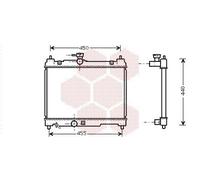 VAN WEZEL 53002251 Ventilador, refrigeración del Motor