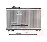 Van Wezel Radiador de refrigeración del motor 53002350 para Toyota Celica