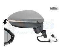 VAN WEZEL 5819808 Espejo retrovisor para VW Touran (5T1) Derecha espejo completo