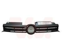 Van Wezel Rejilla delantera 5863512 para Volkswagen Golf, Golf Cabriolet – Negro