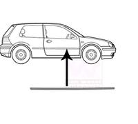 VAN WEZEL 5888408 Listón embellecedor / protector, puerta