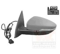 VAN WEZEL 5891807 Espejo retrovisor para VW Eos (1F7, 1F8) Izquierda espejo