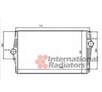 VAN WEZEL 59004151 Intercooler Compatible con VOLVO XC90 I 275