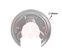 VAN WEZEL Ankerblech Deckblech Spritzblech Para Renault Clio III BR0/1