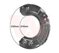 VAN WEZEL Antisalpicaduras Disco de Freno Delantero Derecho para BMW 5er Turismo