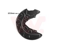 VAN WEZEL Antisalpicaduras Disco de Freno Frontal Derecho Apto para VW Golf VII