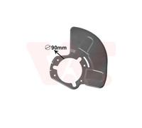 VAN WEZEL Antisalpicaduras Disco Freno Delantero Izquierdo para Opel Astra H L48