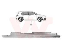 VAN WEZEL Chapa Entrada Faldón Derecho Apto para VW Golf VII 5G1 BE1 BA5 BV5