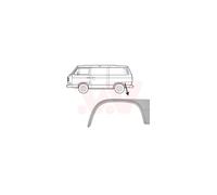 VAN WEZEL Chapa Panel Lateral Trasero Derecha para VW Transporter III de Autobús