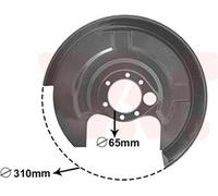VAN WEZEL Chapa protectora contra salpicaduras, disco de freno para AUDI: A4, 80 (Ref: 0322374)