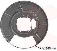 VAN WEZEL Chapa protectora contra salpicaduras, disco de freno para BMW: Série 5 (Ref: 0655373)