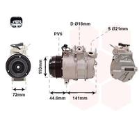 VAN WEZEL 1801K719 Compresor, aire acondicionado