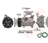 VAN WEZEL Compresor, aire acondicionado para MAZDA: 2 (Ref: 2701K700)
