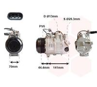VAN WEZEL Compresor, aire acondicionado para MERCEDES-BENZ: Sprinter (Ref: 3001K713)