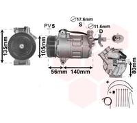 VAN WEZEL 3700K428 Compresor, aire acondicionado