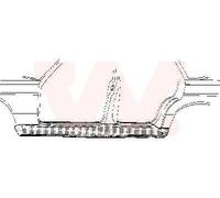 VAN WEZEL Einstiegblech, 4-türig 3010103