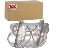 VAN WEZEL Elevalunas Delante, Derecha eléctrico sin electromotor con placa soldada Compatible con VW Polo IV Hatchback 9N, 9A 6Q4837462J 5827266
