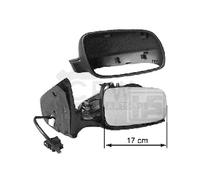 Van wezel Espejo Retrovisor Exterior Derecho para VW Golf IV 1J1