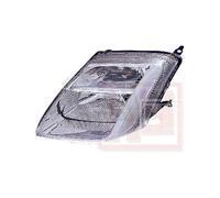 VAN WEZEL Faro Halógeno Izquierdo Para Citroën C2 JM