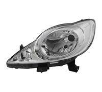 VAN WEZEL Faro Halógeno Izquierdo Para Peugeot 107