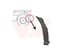 Van wezel Guardabarros Delantero Izquierdo para Mercedes Benz Sprinter 3-T Caja