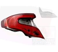 VAN WEZEL 1717923 Piloto trasero