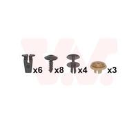 VAN WEZEL 5827796 Kit de montaje, guardabarros