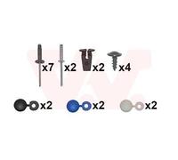 VAN WEZEL Kit de montaje, parachoques para VOLKSWAGEN: Polo (Ref: 5829794)