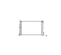 VAN WEZEL 07002092 Radiador, refrigeración del motor