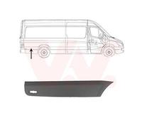 VAN WEZEL Listón embellecedor/protector panel lateral derecha detrás del eje instalación lateral 5862430