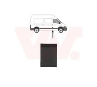 VAN WEZEL Listón embellecedor/protector panel lateral derecha instalación lateral Montante B 4388416 Compatible con OPEL Movano B Furgón X62 Movano B Bus X62, RENAULT MASTER III Autobús JV, NISSAN
