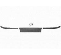 VAN WEZEL Listón embellecedor/protector, parachoques para BMW: Série 3 (Ref: 0649582)