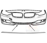 VAN WEZEL Listón embellecedor/protector, parachoques para BMW: Série 3 (Ref: 0670485)
