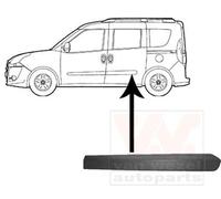 VAN WEZEL 1638425 Listón embellecedor / protector, puerta