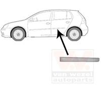 VAN WEZEL Listón embellecedor/protector, puerta para VOLKSWAGEN: Golf (Ref: 5894425)