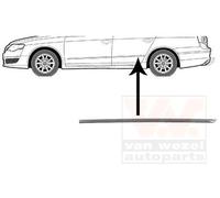 VAN WEZEL Listón embellecedor/protector, puerta para VOLKSWAGEN: Passat (Ref: 5839405)