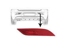 VAN WEZEL Luz De Niebla Trasera Derecha Para Volvo V40 Hatchback 525 526