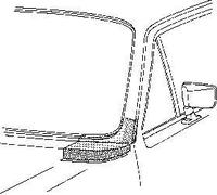 VAN WEZEL Marco de parabrisas para VOLKSWAGEN: Golf Cabriolet, Jetta, Golf, Caddy (Ref: 5810151)