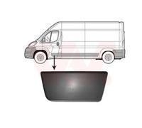 VAN WEZEL Ornamento Listón Protector Puerta Delant. Izq. para Fiat Caja 250