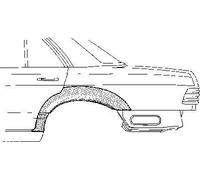 VAN WEZEL Panel lateral para MERCEDES-BENZ 124 Series (Ref: 3024148)