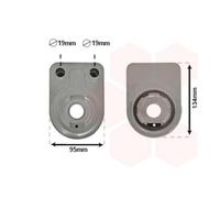VAN WEZEL Radiador Aceite Apto para Ford Ecosport Fiesta VII HF Hj 1.0 Ecoboost