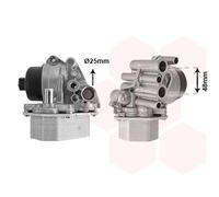 VAN WEZEL Radiador Aceite motor con Accesorios para Peugeot Boxer Caja Citroën