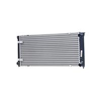 Van Wezel Radiador refrigeración del motor 58002041 Ancho 322 mm Longitud 670 mm Profundidad 38 mm