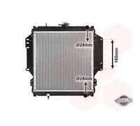 VAN WEZEL Radiador, refrigeración del motor para SUZUKI: SJ 410, Samuraï (Ref: 52002003)